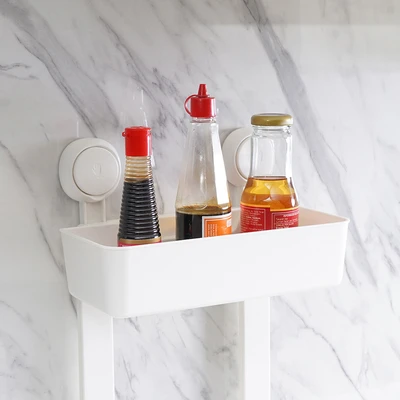 Gambar Stora Rak Dapur 2 Tingkat 27.3x14.3x43.5 cm - Putih