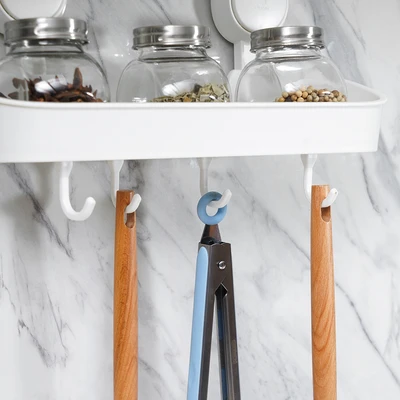 Gambar Stora Rak Dapur 2 Tingkat 31.8x11.6x18.4 cm - Putih