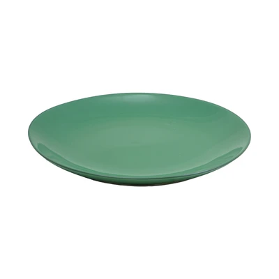Gambar Appetite Cerine Piring Makan Porcelain Leaf 20 cm - Hijau Tua