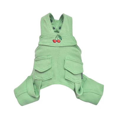 Gambar Doggy Dolly Ukuran S Baju Tank Jumper Anjing - Hijau