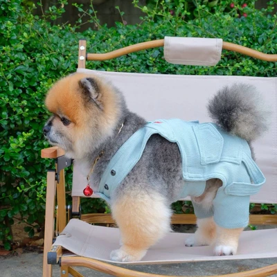 Gambar Doggy Dolly Ukuran M Baju Tank Jumper Anjing - Hijau