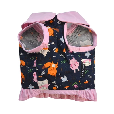 Gambar Doggy Dolly Ukuran S Harness Anjing - Pink/Biru