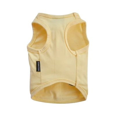 Gambar Doggy Dolly Ukuran M Baju Tank Anjing Fruit - Kuning
