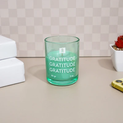 Gambar Ataru Eucalyptus & Cotton Booster Lilin Aromaterapi Gratitude 85 gr