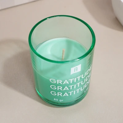 Gambar Ataru Eucalyptus & Cotton Booster Lilin Aromaterapi Gratitude 85 gr