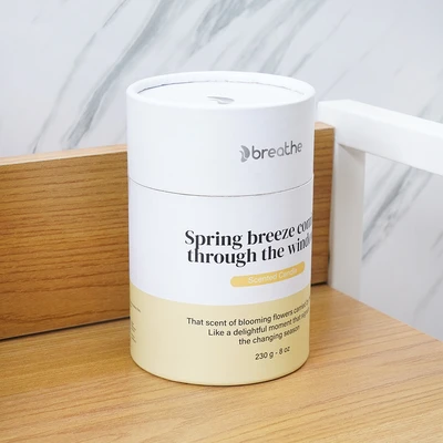 Gambar Breathe Flower Spring Breeze Lilin Aromaterapi 230 gr