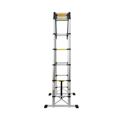 Gambar Fixsteps 4.2 mtr Tangga Teleskopik Softclose 2x11 Step - Silver