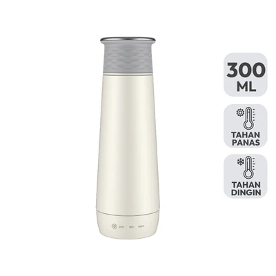 Gambar Kris Ketel Listrik Portable Stainless Steel 300 ml - Putih