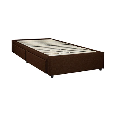 Gambar Informa Sleep 120x200 cm Linford III Dipan Dengan Laci - Cokelat
