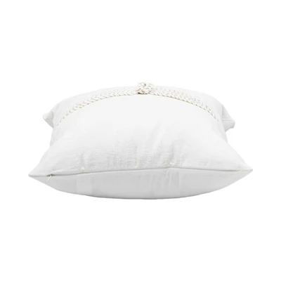 Gambar Informa Natural Monochrome Sarung Bantal Sofa Polyester 45x45 cm - Putih Ivory