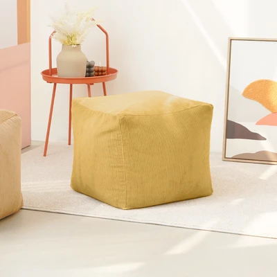 Gambar Informa Bean Bag Cdr - Kuning Mustard