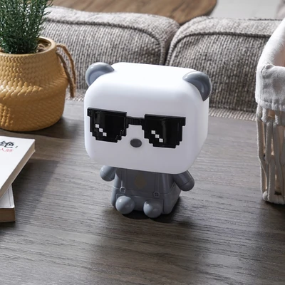 Gambar Eglare Lampu Meja Cube Bear E14 - Abu-abu