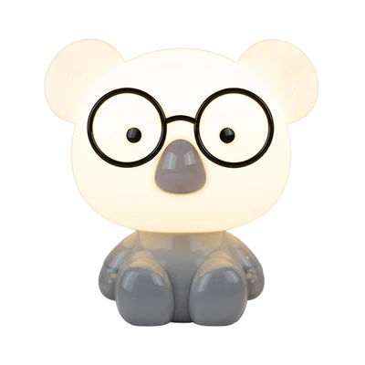 Gambar Eglare Lampu Meja E14 Koala - Abu-Abu