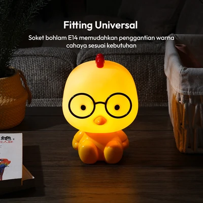 Gambar Eglare Lampu Meja E14 Bird - Kuning