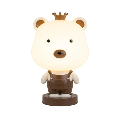 Gambar Eglare Lampu Meja E14 King Bear - Cokelat