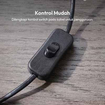 Gambar Eglare Lampu Meja E14 King Bear - Cokelat
