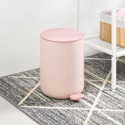 Gambar Informa Milo Tempat Sampah Pedal Plastik 8 Liter - Pink