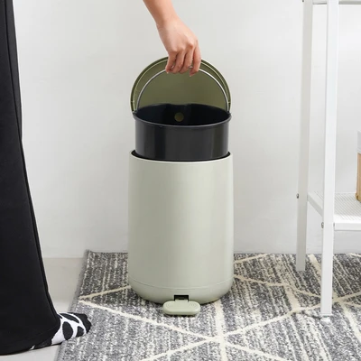 Gambar Informa Milo Tempat Sampah Pedal Plastik 8 Liter - Hijau