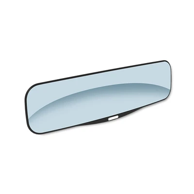 Gambar Otto Klasse 30 cm Kaca Spion Tengah Mobil Curve Aluminium - Biru