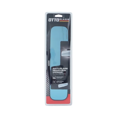 Gambar Otto Klasse 30 cm Kaca Spion Tengah Mobil Curve Aluminium - Biru