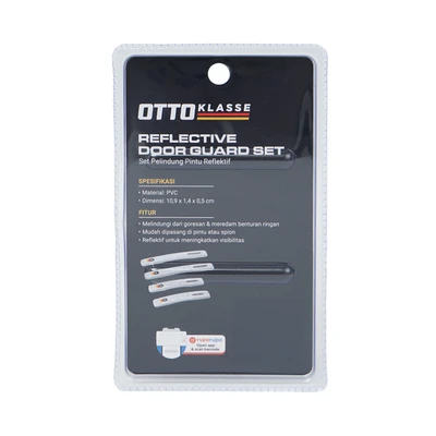 Gambar Otto Klasse Set 4 Pcs Pelindung Pintu Mobil Reflektif - Silver