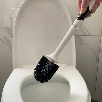 Gambar Proclean Sikat Toilet Dengan Dispenser Sabun - Hitam/Putih