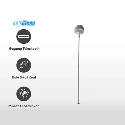 Gambar Proclean Sikat Pembersih Plafon - Abu-Abu/Putih