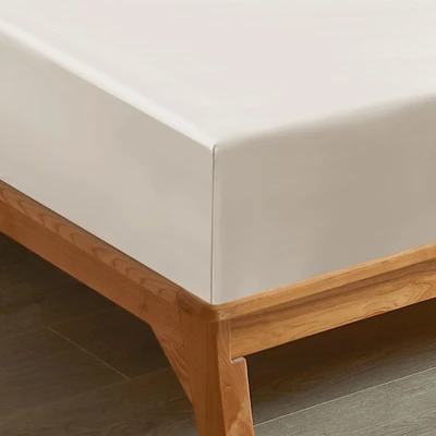 Gambar Informa 180x200 cm Seprai King 460 TC Fitted B Ivory - Tencel Lyocell