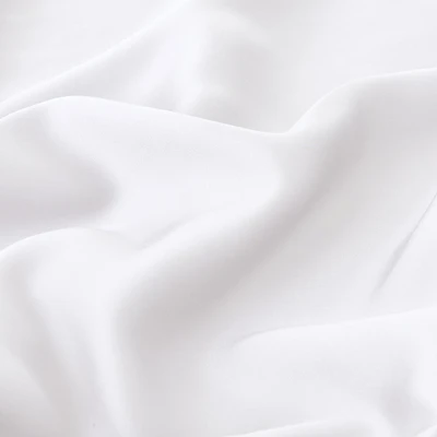 Gambar Informa 210x210 cm Duvet Cover 460 TC White - Tencel Lyocell