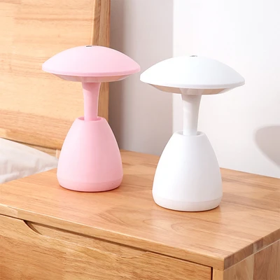 Gambar Apa Lampu Meja Led Rechargeable Ufo 3cct - Pink