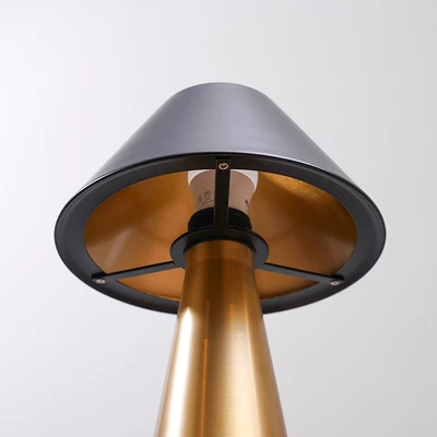 Gambar Eglare Darcy Lampu Meja E27 - Hitam/brass