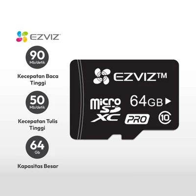 Gambar Ezviz 64gb Memory Card Smart Micro Sd