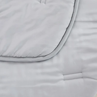 Gambar Informa 210x210 cm Bed Cover 460 Tc Bluegrey - Tencel Lyocell