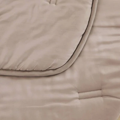Gambar Informa 210x210 cm Bed Cover 460 Tc Brown - Tencel Lyocell