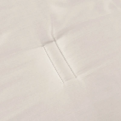 Gambar Informa 210x210 cm Bed Cover 460 Tc Ivory - Tencel Lyocell