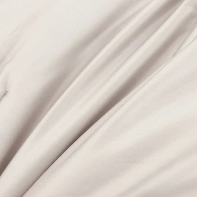 Gambar Informa 210x210 cm Bed Cover 460 Tc Ivory - Tencel Lyocell