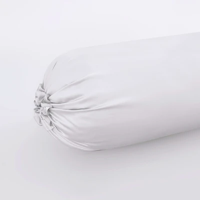 Gambar Informa 37x102 cm Set 2 Pcs Sarung Guling 460 Tc White - Tencel Lyocell