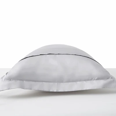 Gambar Informa 50x75 cm Set 2 Pcs Sarung Bantal 460 Tc Bluegrey - Tencel Lyocell