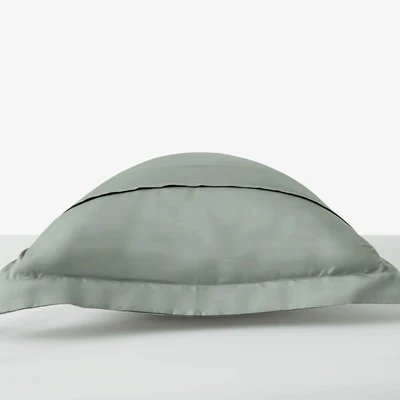 Gambar Informa 50x75 cm Set 2 Pcs Sarung Bantal 460 Tc Sage - Tencel Lyocell