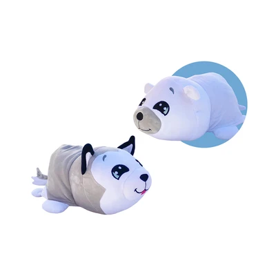 Gambar Flipazoo Mushmillows Boneka Hewan Powers Polar Bear 0998