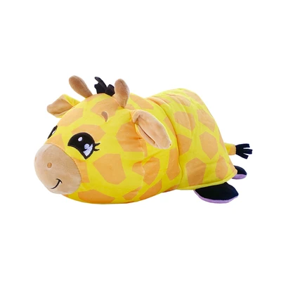 Gambar Flipazoo Mushmillows Boneka Hewan Jazzy Giraffe 0997