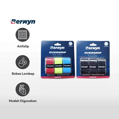 Gambar Berwyn Overgrip Badminton Perforated