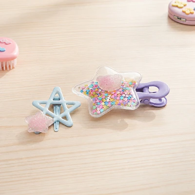 Gambar Ataru Jepit Rambut Star Set 2 pcs - Biru