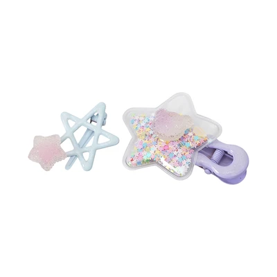 Gambar Ataru Jepit Rambut Star Set 2 pcs - Biru