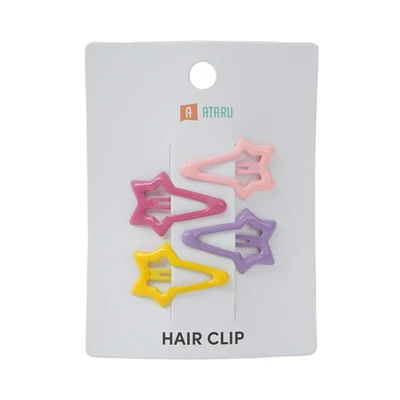 Gambar Ataru Jepit Rambut Fall Star Small Set 4 pcs Random