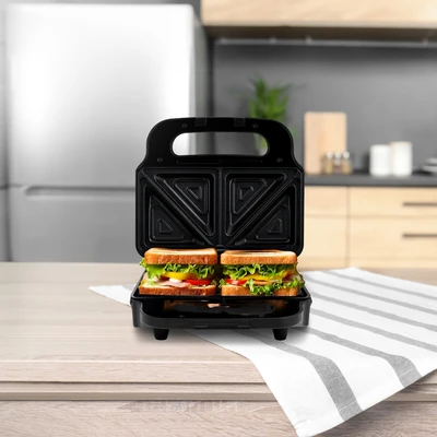 Gambar Kris Toaster Sandwich 2 Slice - Hitam Deep