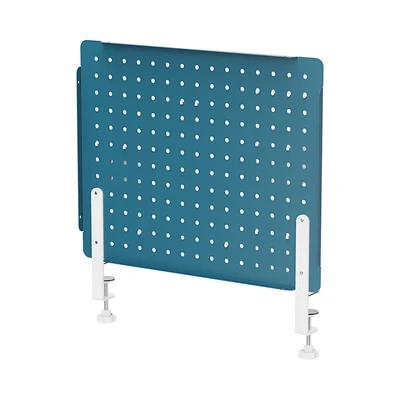 Gambar Stora Papan Pegboard Berlubang Organizer Meja - Biru