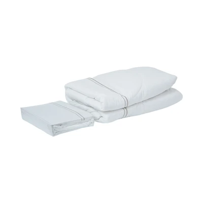 Gambar Sleeplite 180x200 cm Set 6 Pcs Seprai King Microfiber Embro Hotel
