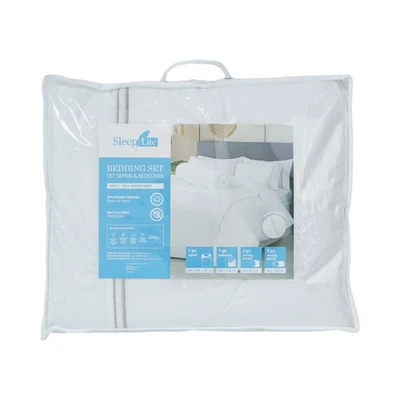 Gambar Sleeplite 180x200 cm Set 6 Pcs Seprai King Microfiber Embro Hotel