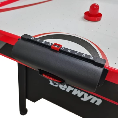 Gambar Berwyn 152x76x81 Cm Game Table Air Hockey - Merah/abu-abu